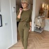 Lady Day - Ivy - Olive - Travelstof | Morgen in huis - Groen - Dameskleding