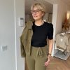 Lady Day - Jacket Jazz - Olive - Travelstof | Morgen in huis - Groen - Jasje - Dameskleding