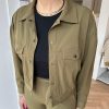 Lady Day - Jacket Jazz - Olive - Travelstof | Morgen in huis - Groen - Jasje - Dameskleding