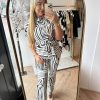Aime - Gwen Pants - Azura Print | Travelstof