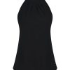 Lady day Tinka top Black travel fabric black