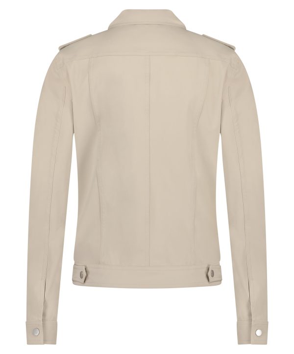 Lady Day | Jacket Jace - Sand - Travel fabric - Tomorrow at home - Jacket - Women's clothing