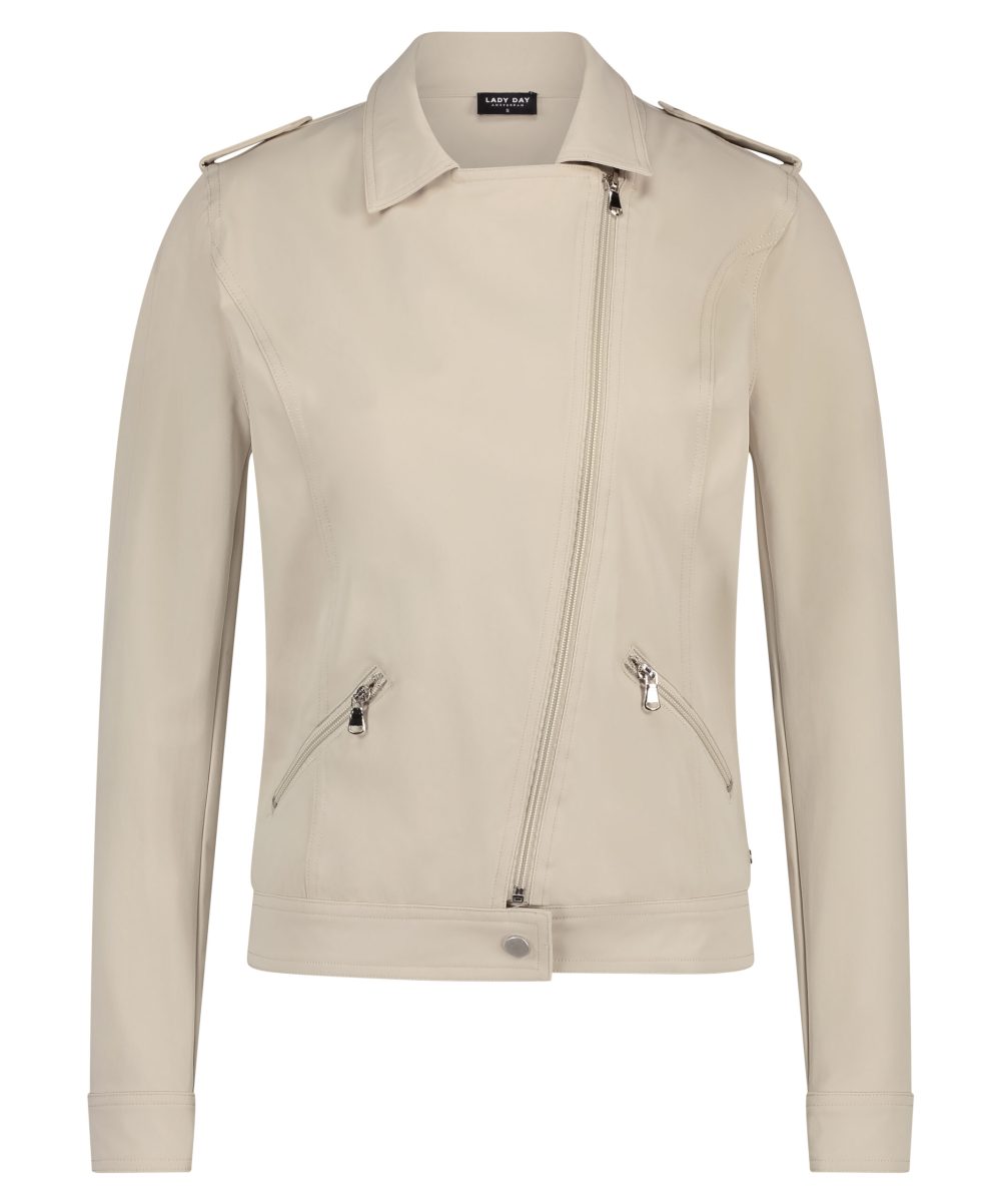 Lady Day | Jacket Jace - Sand - Travelstof - Morgen in huis - Jasje - Dameskleding