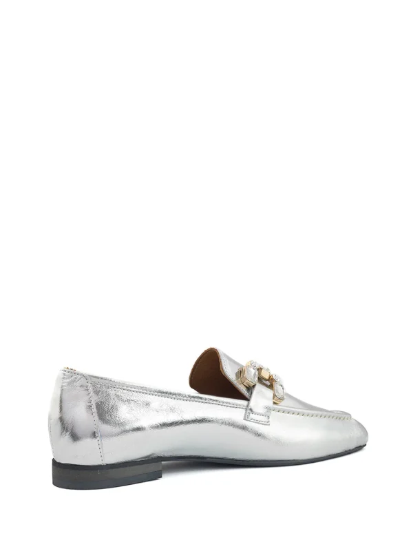 Babouche - Alina Loafer - Silver | Tomorrow at Home