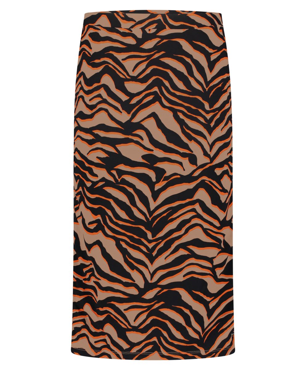 Lady Day - Skirt Lucy - Zebra Camel travelstof