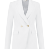 NIKKIE - Dhaka Blazer - Star White Ladies Fashion White Clothing