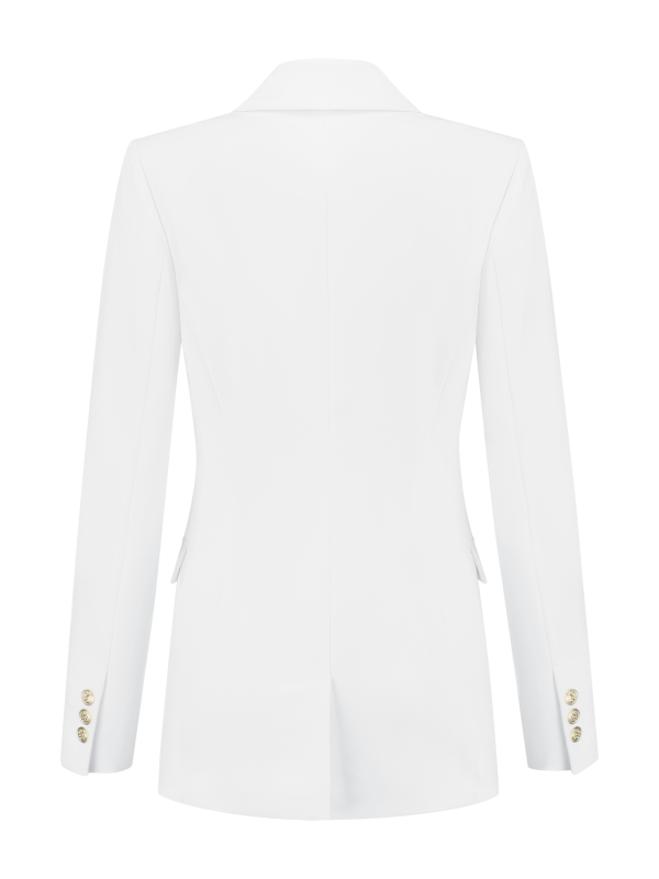 NIKKIE - Dhaka Blazer - Star White Ladies Fashion White Clothing