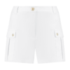 NIKKIE - Dhaka Short - Star White Dames Mode Korte Broek Kleding Wit