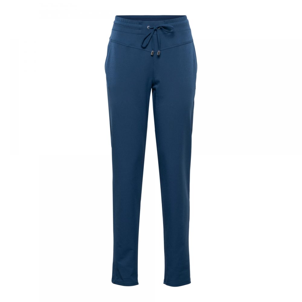 &Co Woman - Penny Travel - Denim - Denim - Travelstof - Broek - Pants - Blauw - Dameskleding