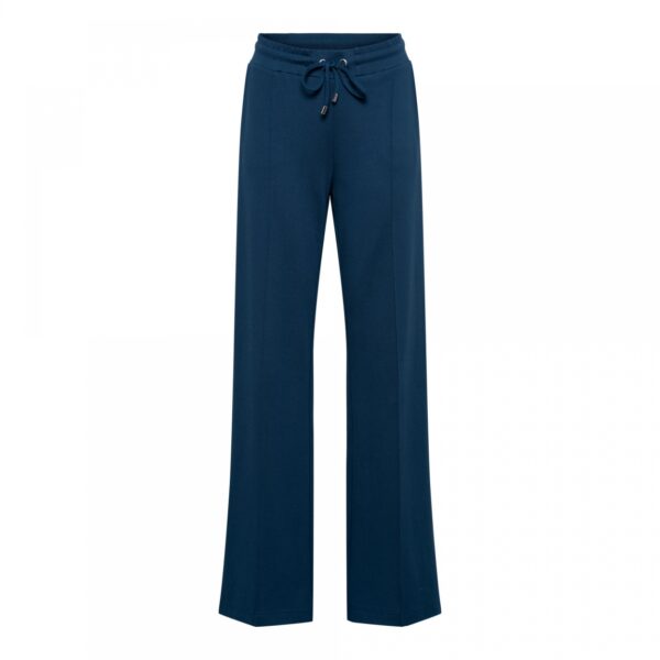 &Co Woman - Dionne Punta - Denim - Travelstof | Morgen in huis - Broek - Pants - Blauw - Dameskleding