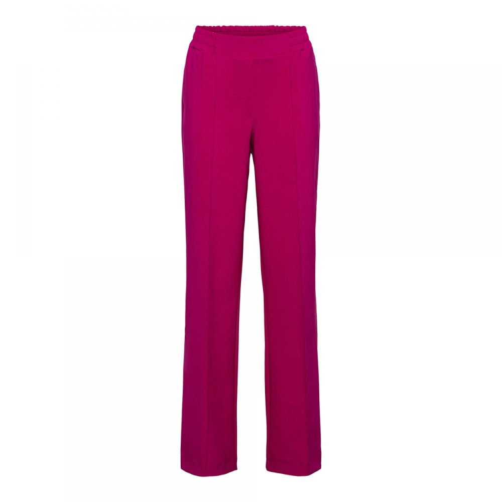 &Co Woman - Chrissy Comfort - Raspberry Travelstof Kleding Dames Broek Roze