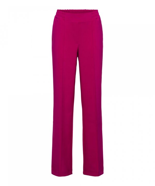 &Co Woman - Chrissy Comfort - Raspberry Travelstof Kleding Dames Broek Roze