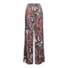 &Co Woman - Noelle Paisley - Mauve Multi Trousers Andco woman women's clothing trousers Viscose