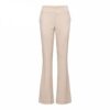 &Co Woman - Charlie Comfort Twill - Sand - Travel fabric - Trousers - Women's Clothing - Flare