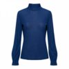 &Co Woman - Sabine Turtle Top - Night Blue | Tomorrow at Home - Blue - Women's Clothing - Blue