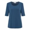 &Co Woman - Lillian Top - Denim | Tomorrow at Home - Travel fabric - Women's Clothing - Blue