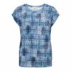 &Co Woman - Lieke Top - Denim Multi | Tomorrow at Home - Women's Clothing
