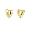 Madam Peach | Earrings - V-shape - Gold - Gold - Ladies