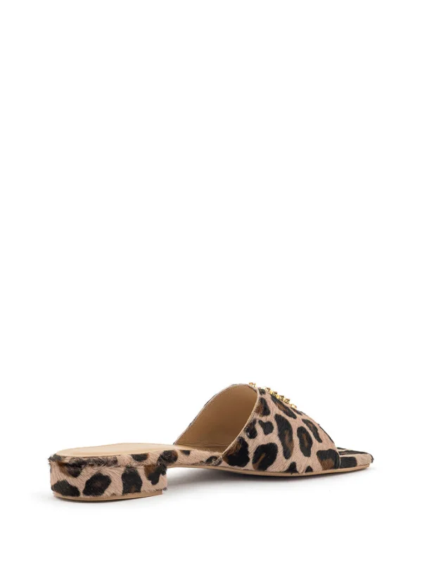 Babouche Shoes / Heels - Iris Mule - Leopardo