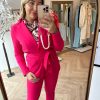 Lady Day - Blazer Lois - Pink Ruby - Travelstof | Morgen in huis