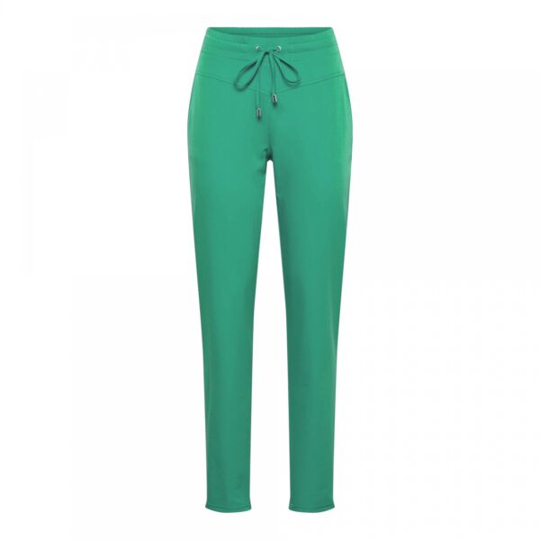 &Co Woman - Penny Travel - Green Travelstof broek dames mode kleding