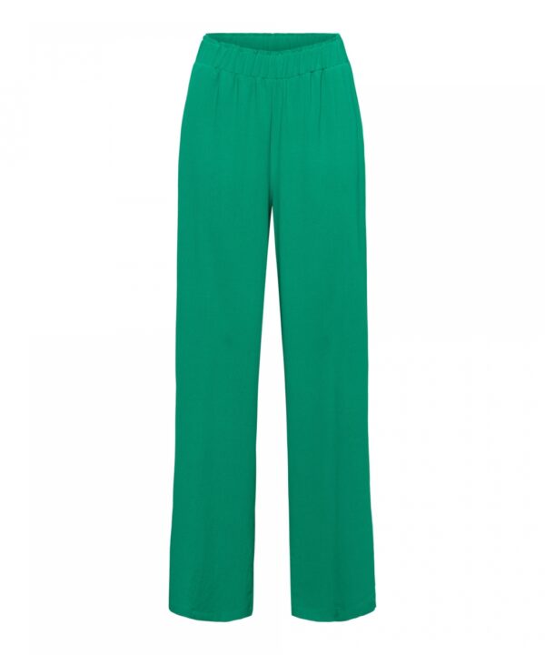 &Co Woman - Julie Trouser - Green Damesbroek Groen Mode voor vrouwen kleding