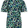 Lady Day | Top Amber - Leopard Paradise Green | Morgen in huis