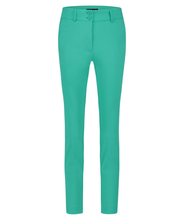 Lady Day - Colette 7/8 - Paradise Green Travelstof Broek voor Dames Groen