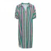 &Co Woman - Alexis Striped Dress - Navy | Tomorrow Delivery