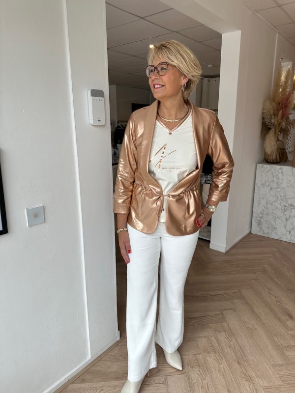 ZIP73 | Blazer Revert - Rosé | Morgen in huis