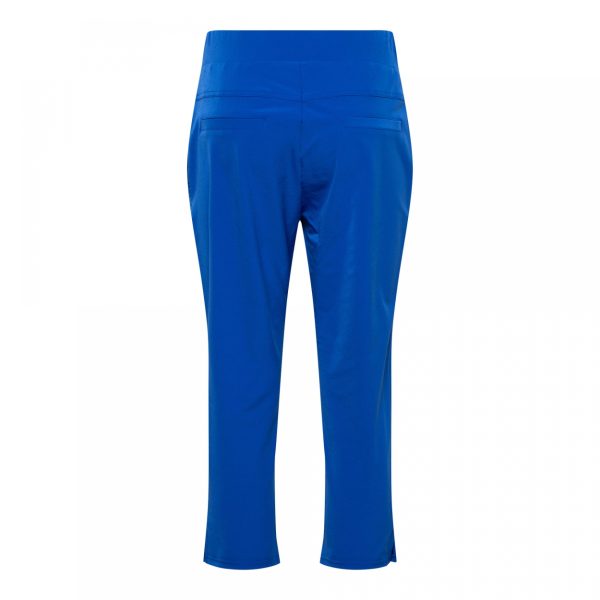 &Co Woman - Phoenix Capri Travel - Cobalt - Trousers - Women's clothing - Travel fabric