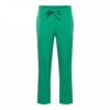 &Co Woman - Peppe 7/8 Travel - Green Travelstof Groen Broek dames mode kleding voor vrouwen