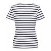 &Co Woman - Savi Top Stripe - Multi Navy Trui Streep Blauw Wit Dames mode Vrouwen kleding