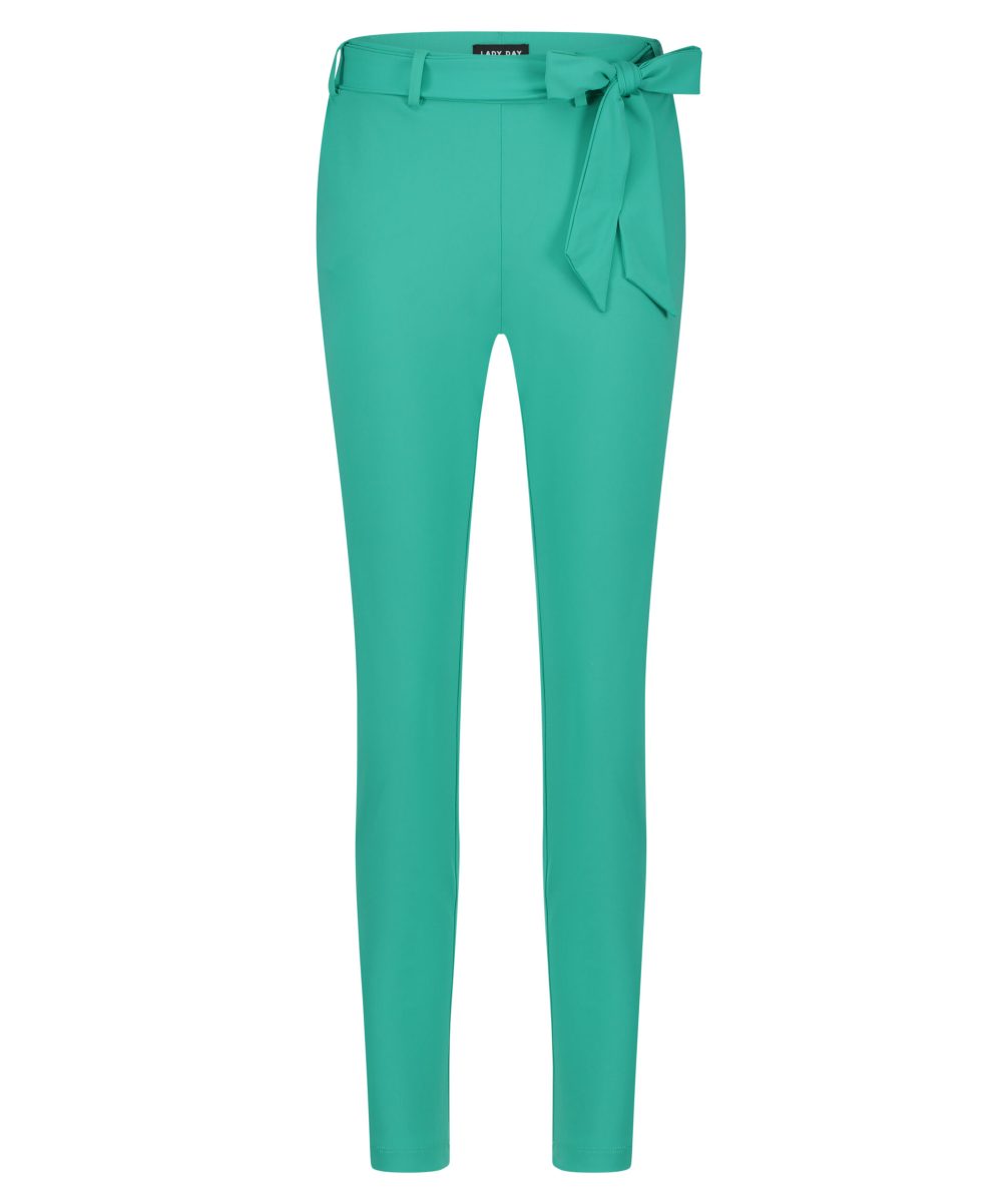 Lady Day | Tokyo Trouser 7/8 - Paradise Green - Travelstof - Broek - Groen