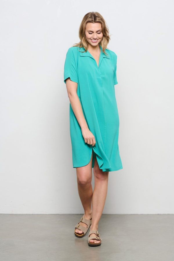 &Co Woman - Alison Dress - Turquoise | Tomorrow Delivery