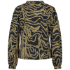 Aime Balance - Vai Top - Frosty Leaves Herfst Blouse Dames Mode Winter Kleding
