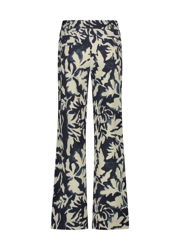 Aime - Serenity Trousers - Iced Flower Dames Mode Herfst Broek Print Kleding Winter