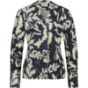 Aime - Noëlle Blouse - Iced Flower Winter Dames Mode Blouse Print Herfst Kleding Travelstof