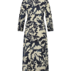 Aime - Nina Dress - Iced Flower Dames Kleding Jurk Pint Winter Mode Travelstof