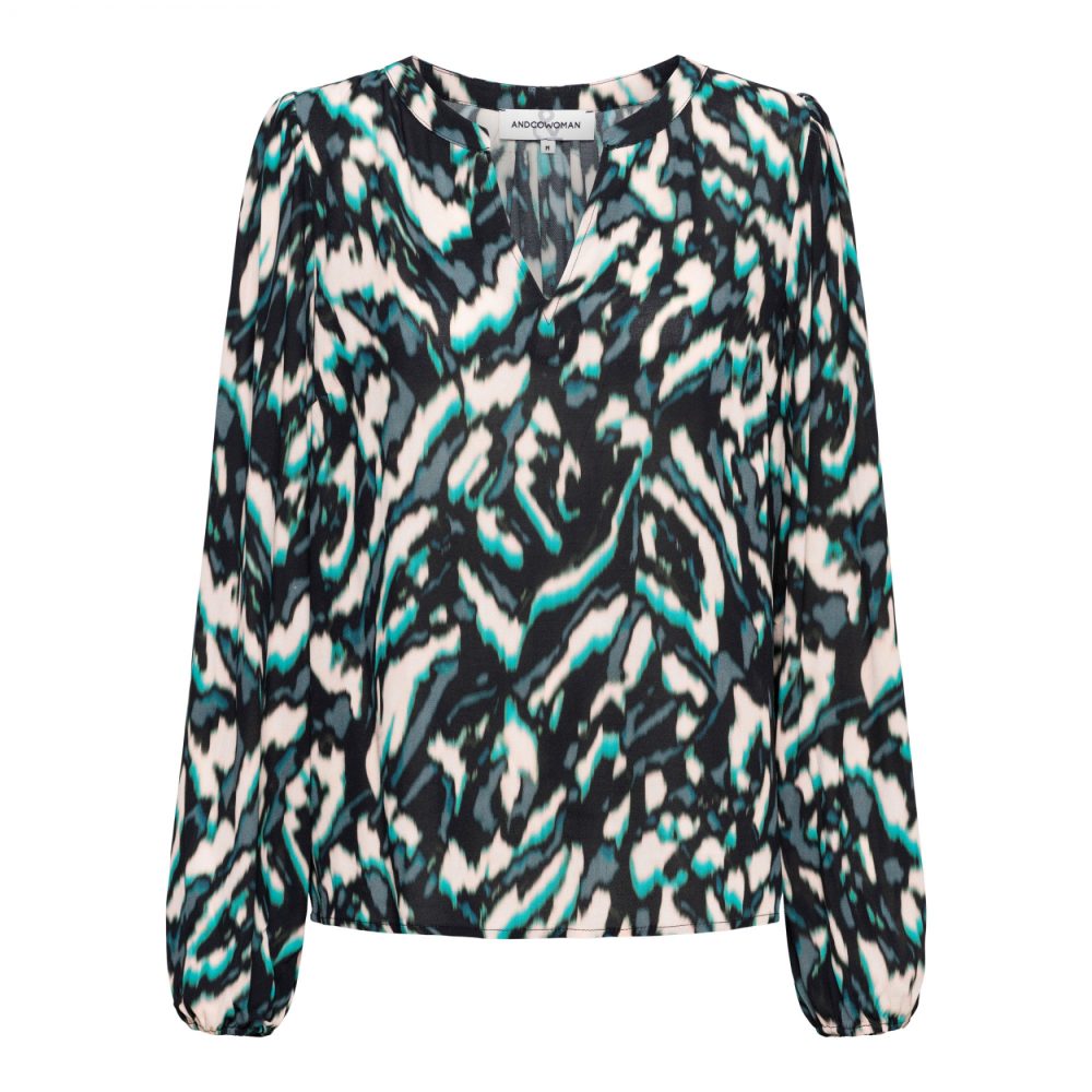 &Co Woman - Emily Mineral - Green Multi