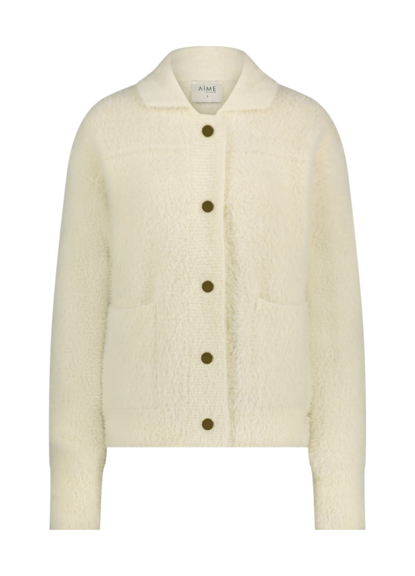 Aime - Bobby Cardigan - Bone Dames Kleding Herfst Jasje Kleding Winter