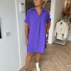 &Co Woman - Alison Dress - Violet Jurk Dames Mode Kleding