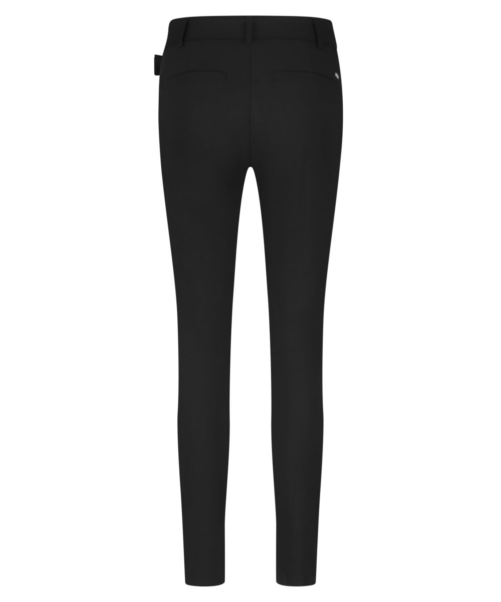 Tokyo Broek Lady Day Travelstof Dames Mode Kleding Zwarte Broek