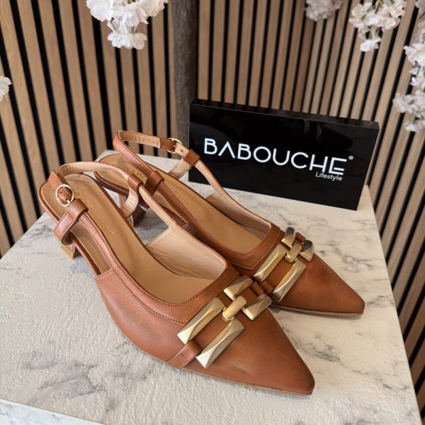 Babouche - Tamar Pump - Cognac