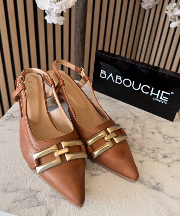 Babouche - Tamar Pump - Cognac