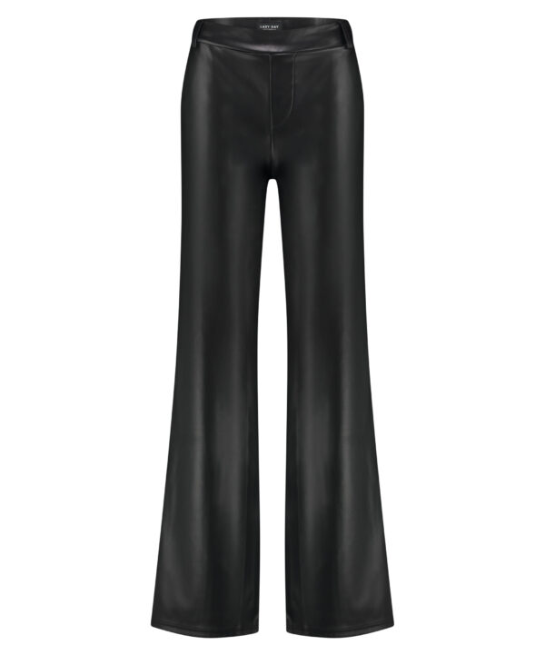 Lady Day - Chelsea Trouser - Black in Leer voor dames mode - online kleding