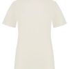 Lady Day - Ginny - Champagne - Travelstof | Morgen in huis T-Shirt Stretch Wit Dames Mode Kleding