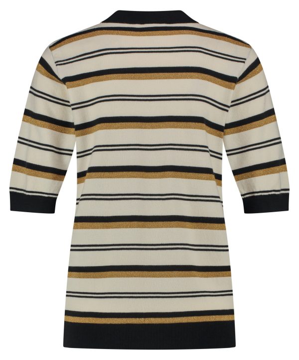 Lady Day - Top Jane - Cinnamon Stripe Sweater for women by brand Women's clothing fashion new collection