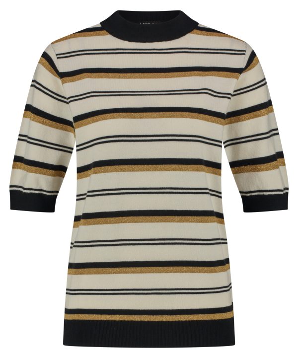 Lady Day - Top Jane - Cinnamon Stripe Sweater for women by brand Women's clothing fashion new collection