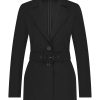 Lady Day - Blazer Miranda - Black Travelstof Zwart - Mode voor vrouwen Fashion Stretch